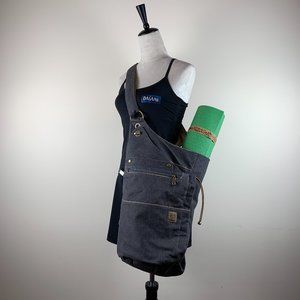 WRASCO Multiple-Style Yoga Mat Carrier/Sling/Shoulder/Crossbody/Handbag/Backpack